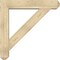Ekena Millwork Traditional Craftsman Rough Sawn Bracket w/ Offset Brace, Douglas Fir, 8"W x 42"D x 42"H BKT0806X42X42TRA04RDF - alternate 2